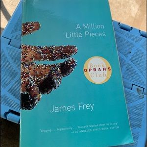 Set of 8 books include A Million Little Pieces, A Complete Book of Aunts etc